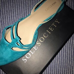 Sole Society sling back sandal